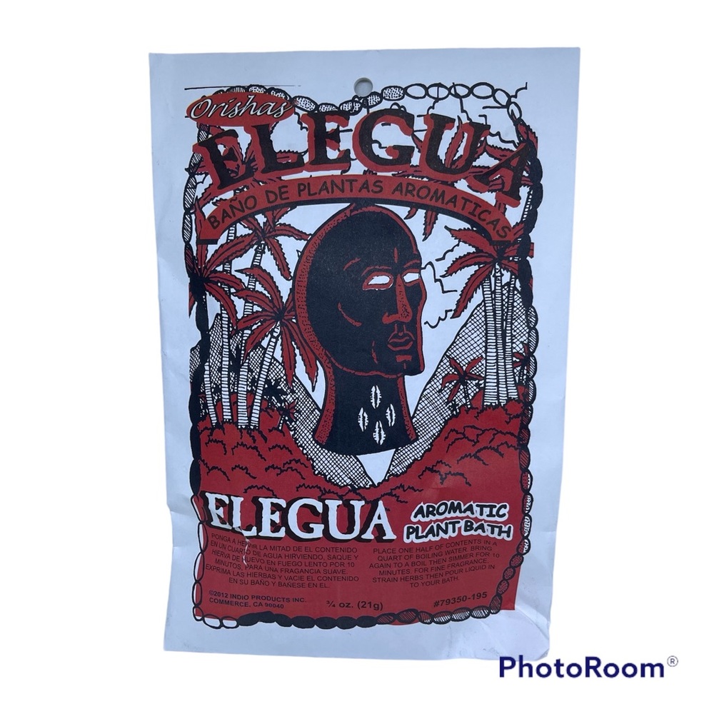 Elegua aromatic Herb bath/ baño de hierbas aromáticas Elegua